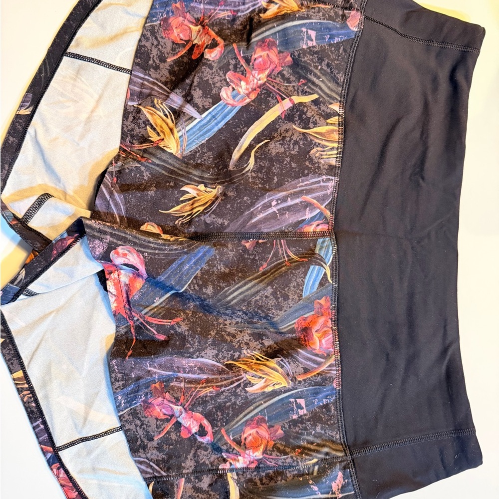 LULULEMON HIGH WAISTED SPEED SHORT SIZE 6 high rise
